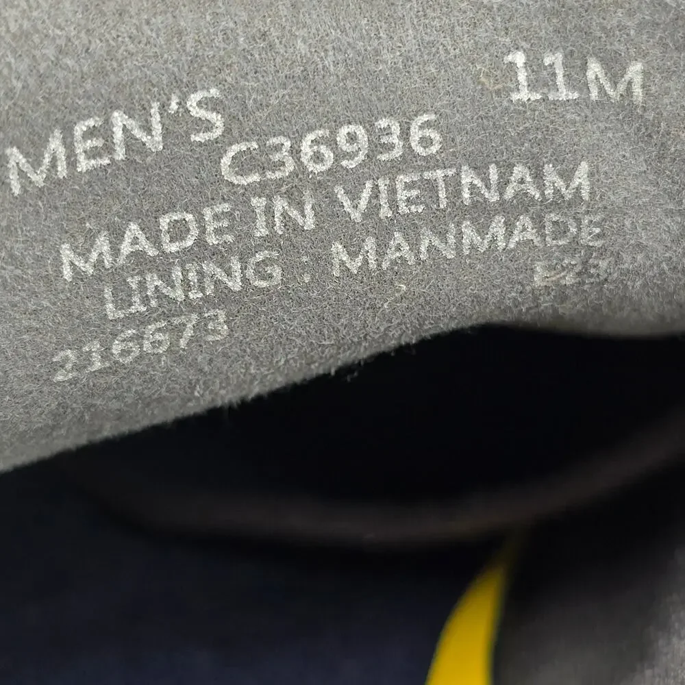 Cole Haan Shoes Mens 11 M Gray Leather Grand+ Plain Toe Lace Up Casual Oxfords